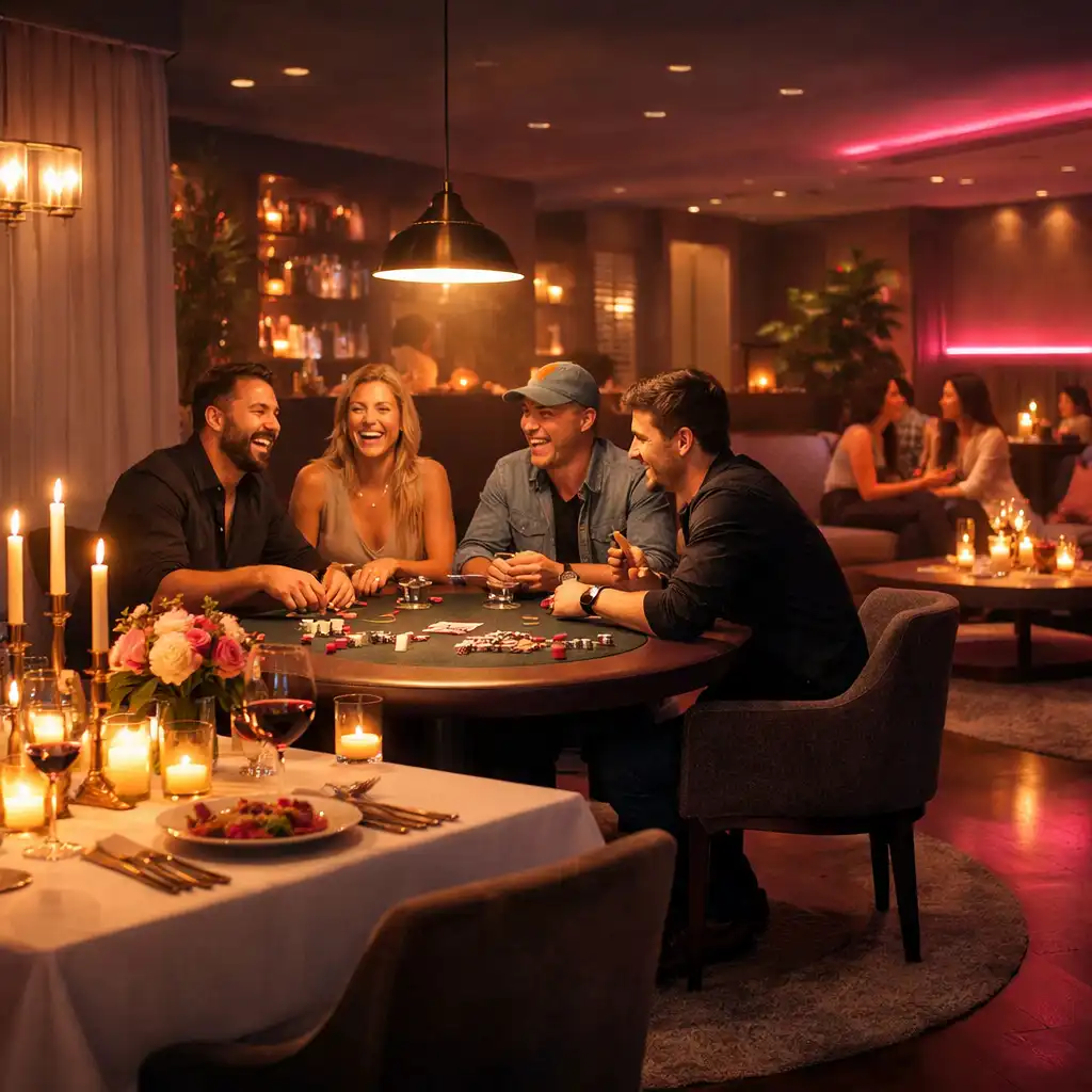 Elegáns események az Event Lounge HU-ban: vacsoraasztalok, lounge hangulat és társasági estek