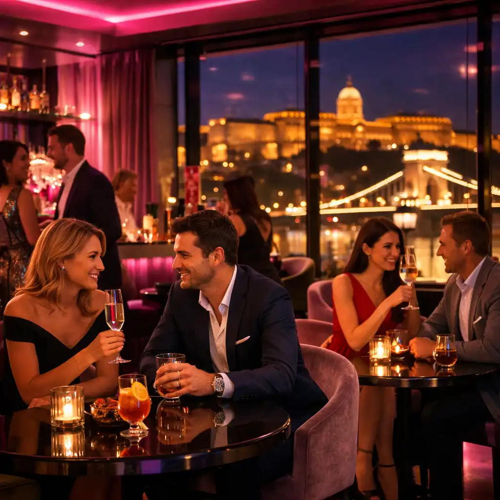Stílusos, esti hangulatú éttermi galéria az Event Lounge HU belső tereiről