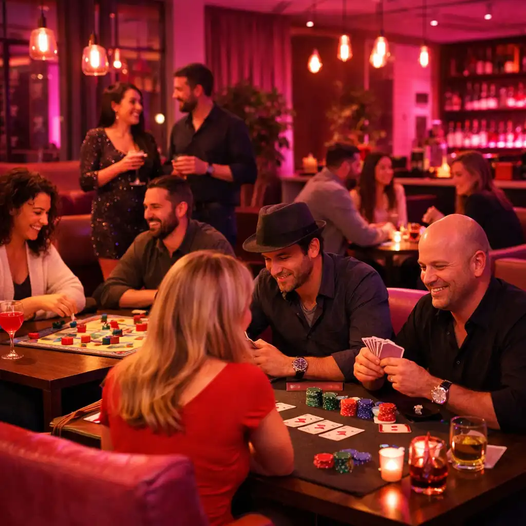 Tematikus esti rendezvény hangulatos fényekkel és baráti társaságokkal az Event Lounge HU-ban